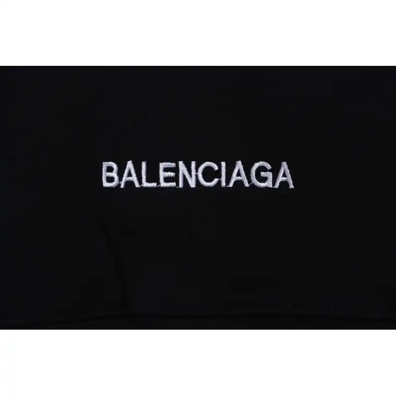Balenciaga Small Embroidered LOGO Zipper Hoodie