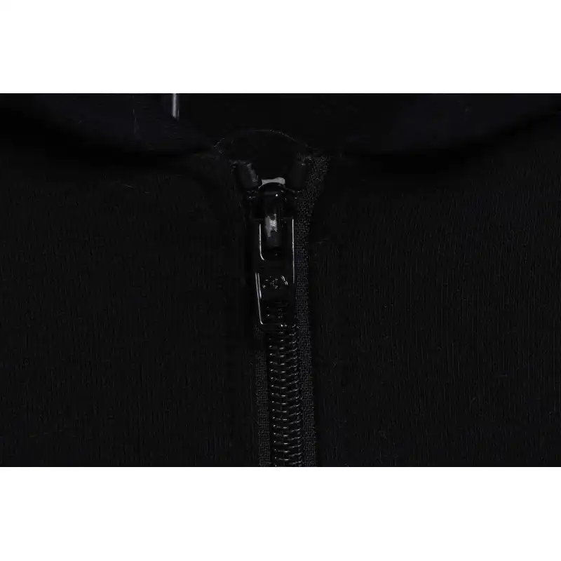 Balenciaga Small Embroidered LOGO Zipper Hoodie