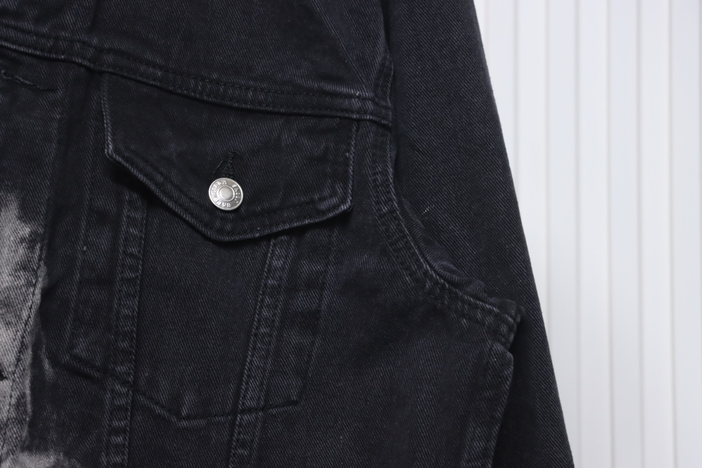 Balenciaga SS24 OF Funny Graffiti Denim Jacket