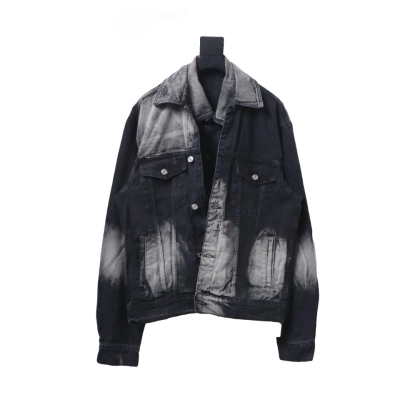 Balenciaga SS24 OF Funny Graffiti Denim Jacket 01