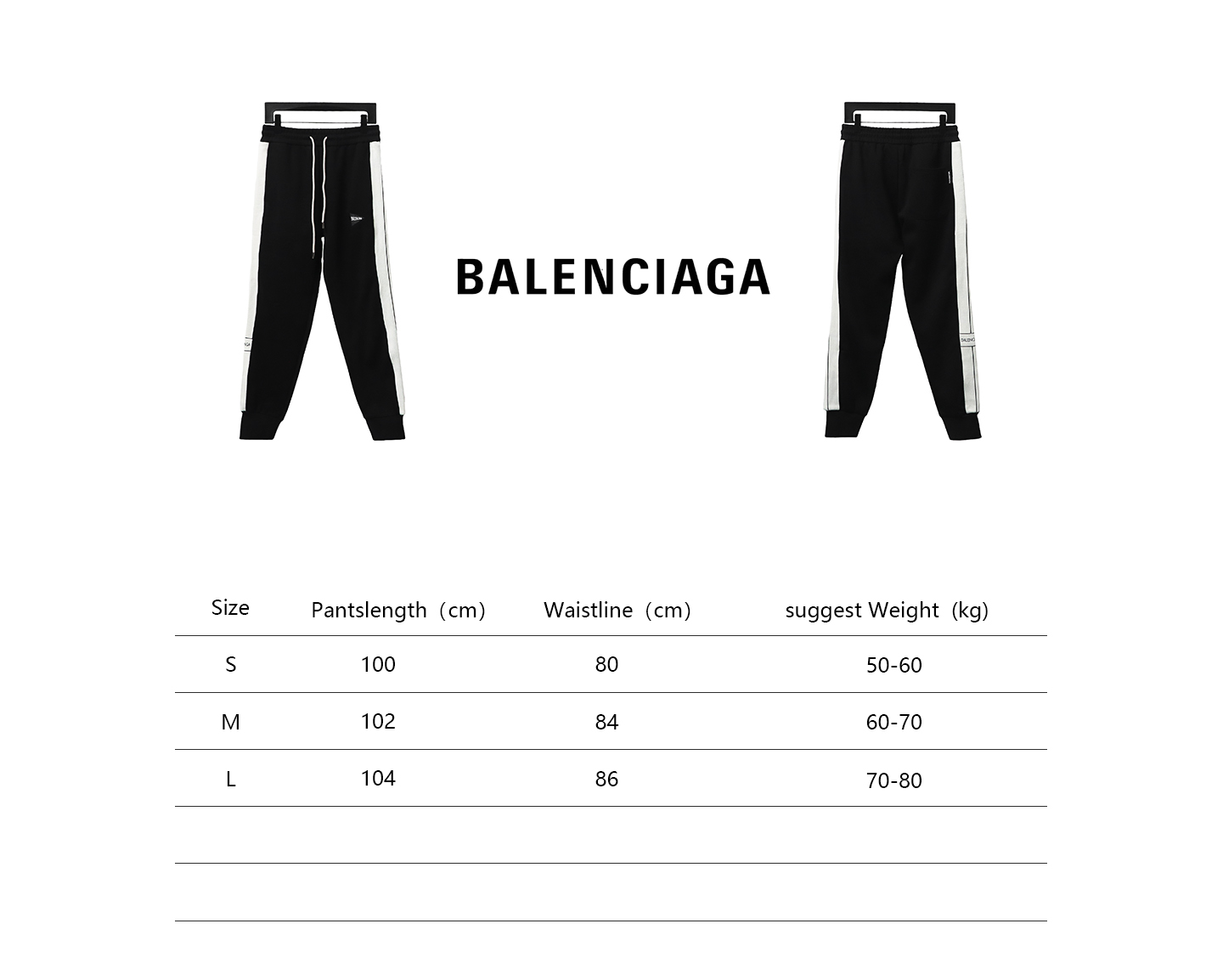 Balenciaga Triangle Label Trousers