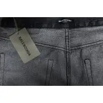 Balenciaga Washed Black Loose Wide-Leg Jeans