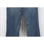 Balenciaga Washed Damaged Jeans
