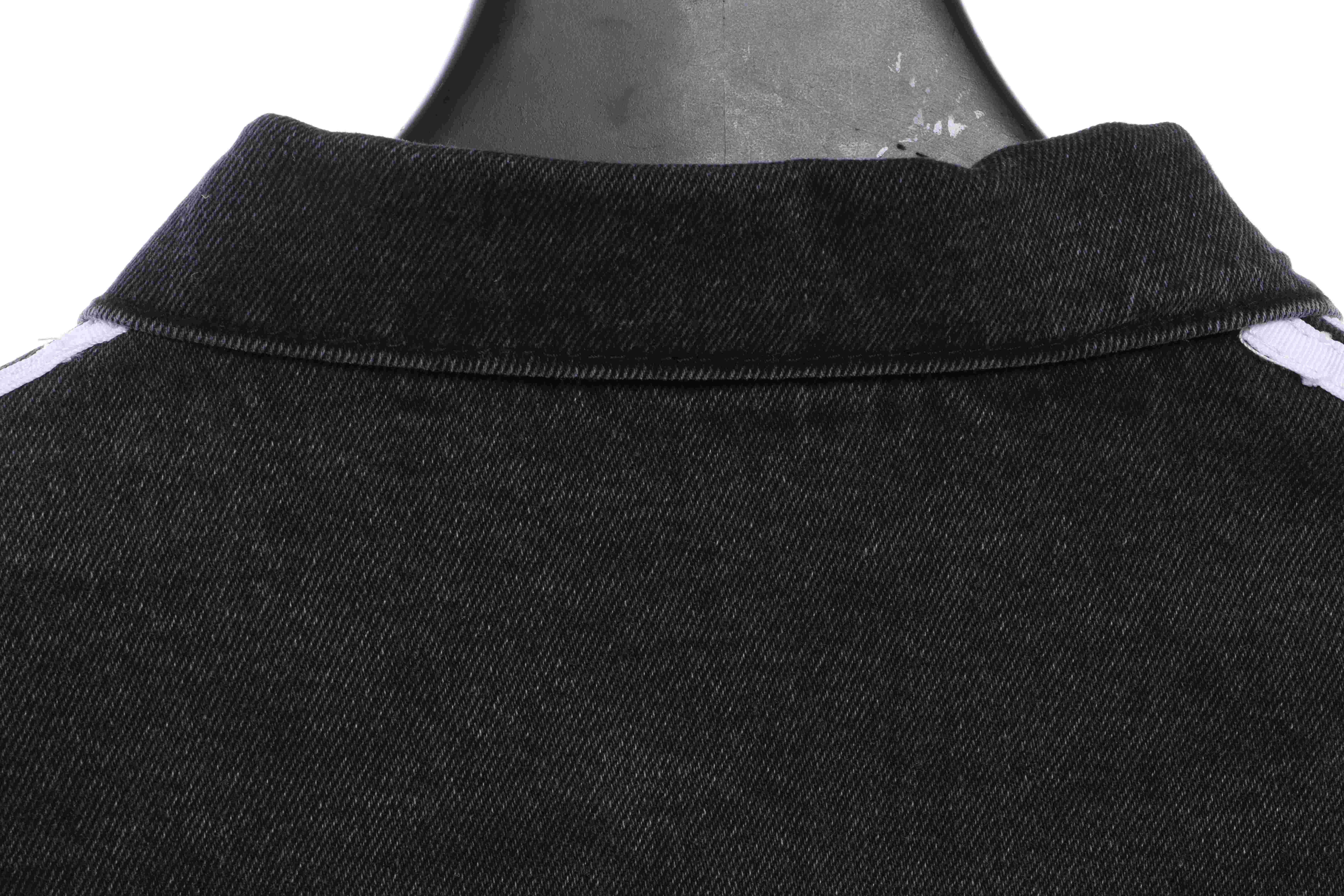 Balenciaga x AD Three-Stripe Denim Jacket