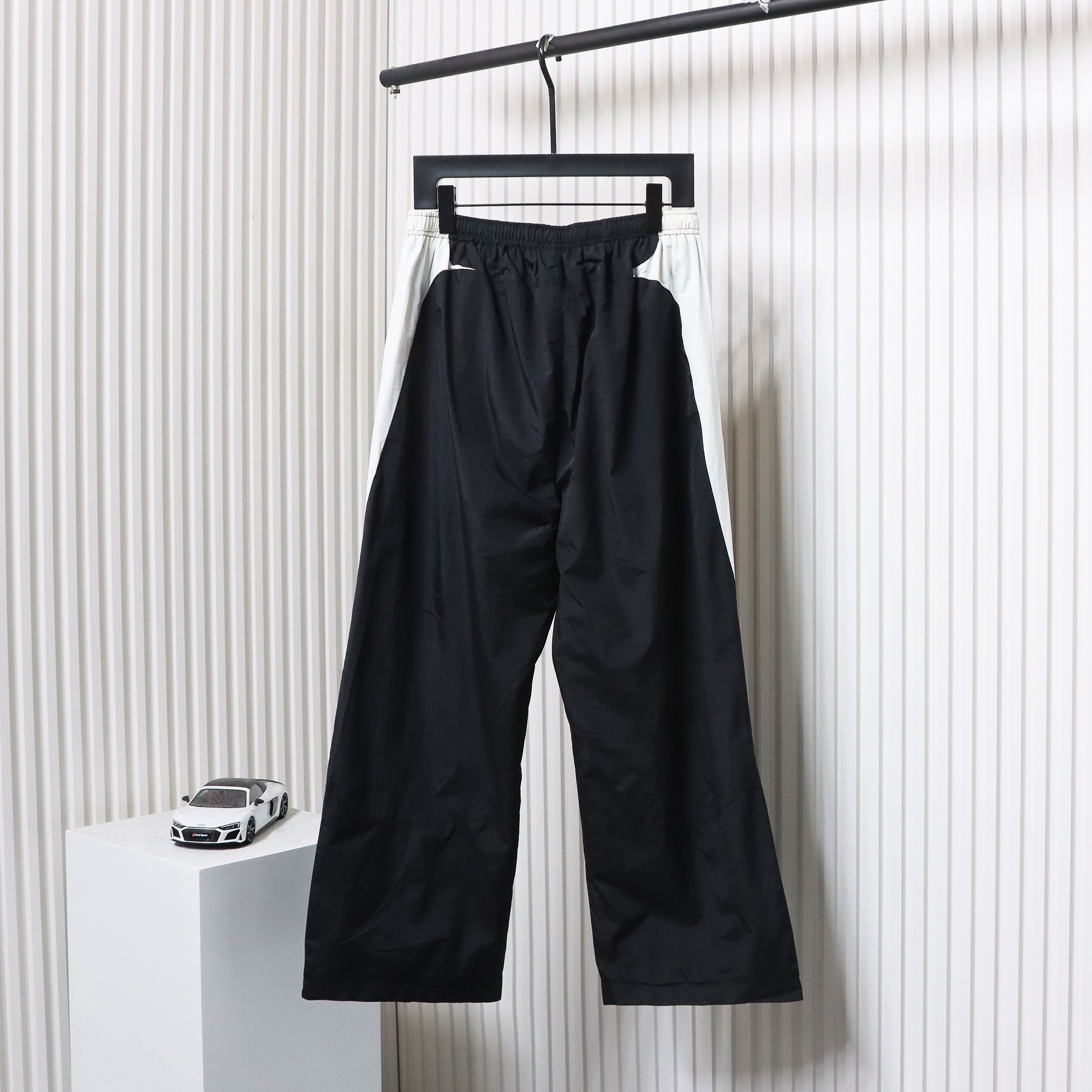 Balenciaga 23FW Catwalk Style Spliced Sports Suit Trousers