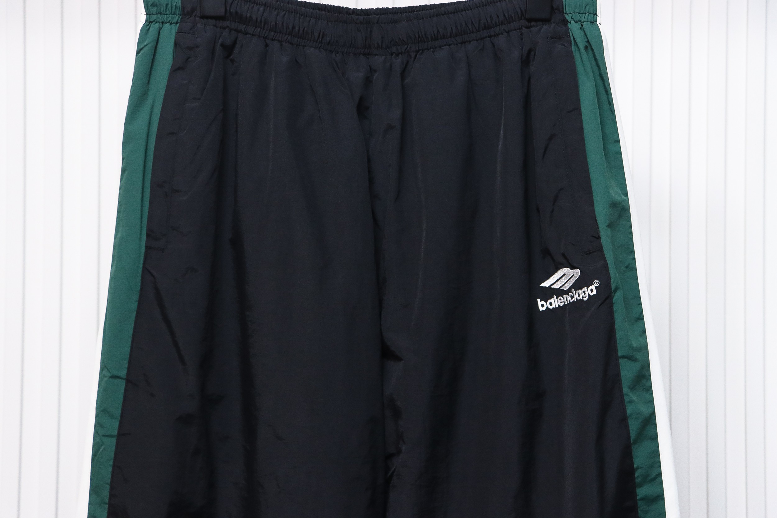 Balenciaga 23FW Catwalk Style Spliced Sports Suit Trousers