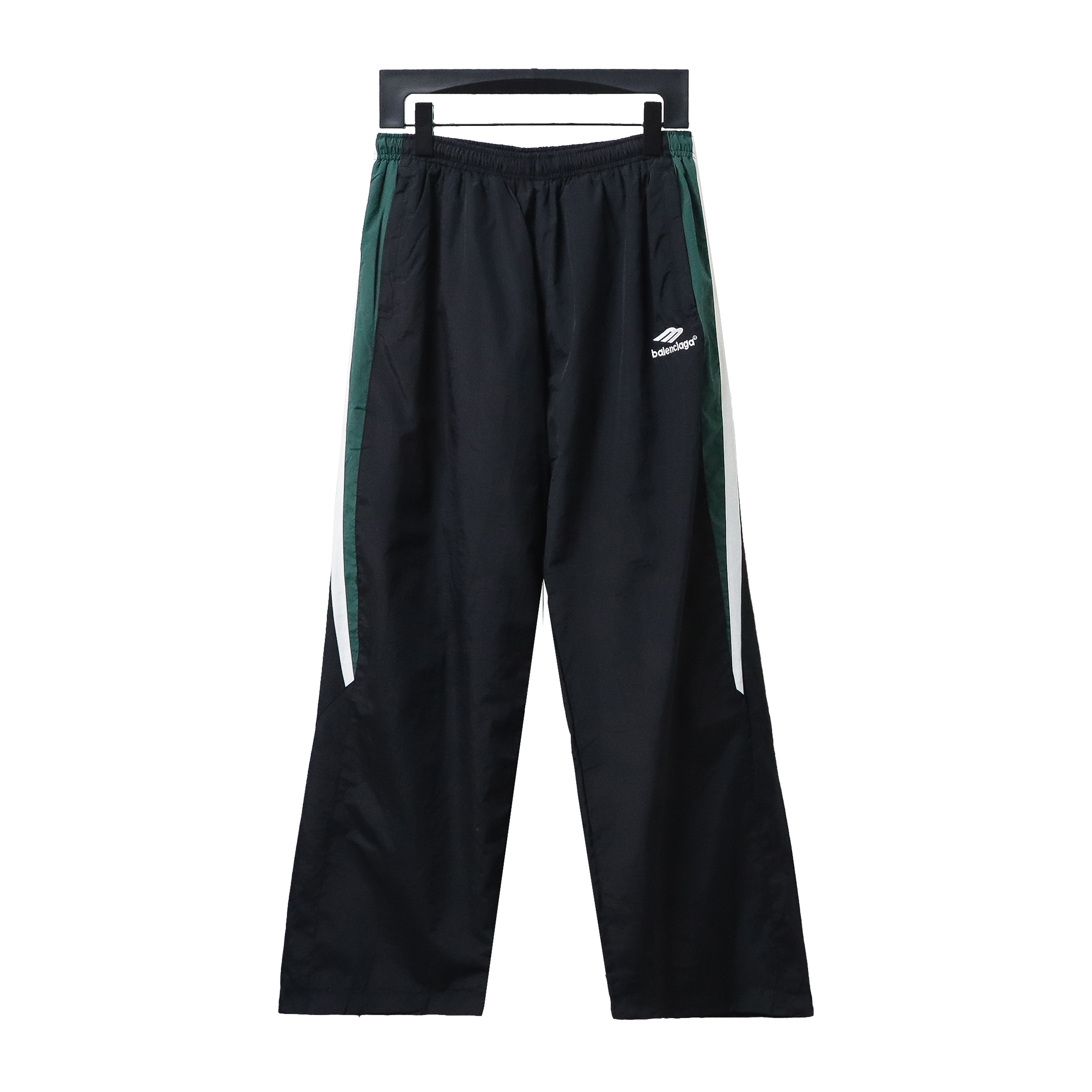 Balenciaga 23FW Catwalk Style Spliced Sports Suit Trousers