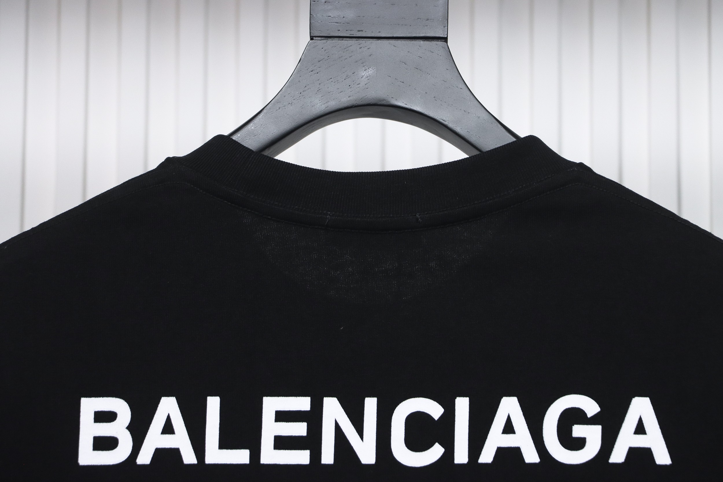 Balenciaga 23ss Plastic Cup Print Short Sleeves Black