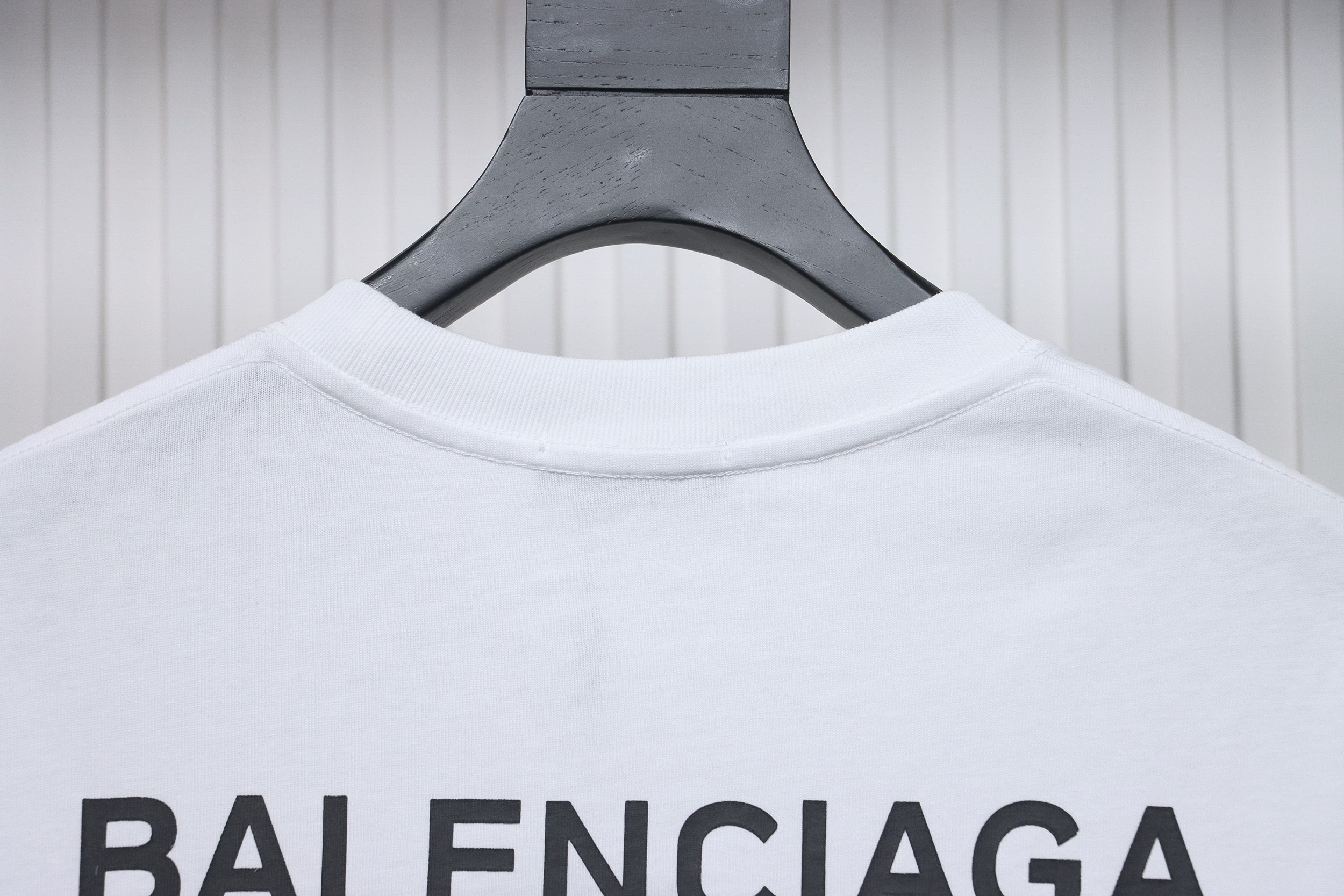 Balenciaga 23ss Plastic Cup Print Short Sleeves White