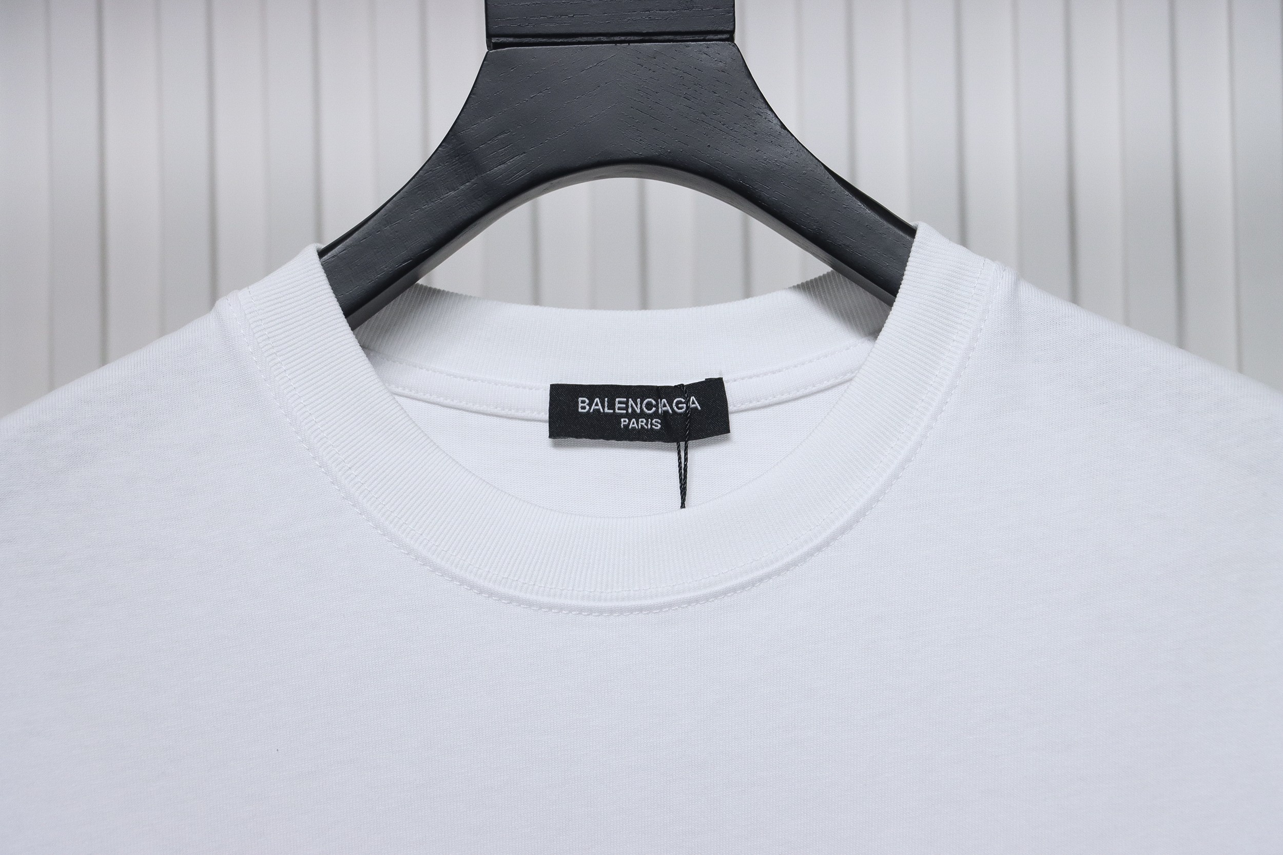 Balenciaga 23ss Plastic Cup Print Short Sleeves White