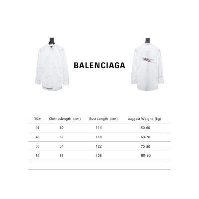 Balenciaga 24FW Blurred Coke Print Long Sleeve Shirt 02