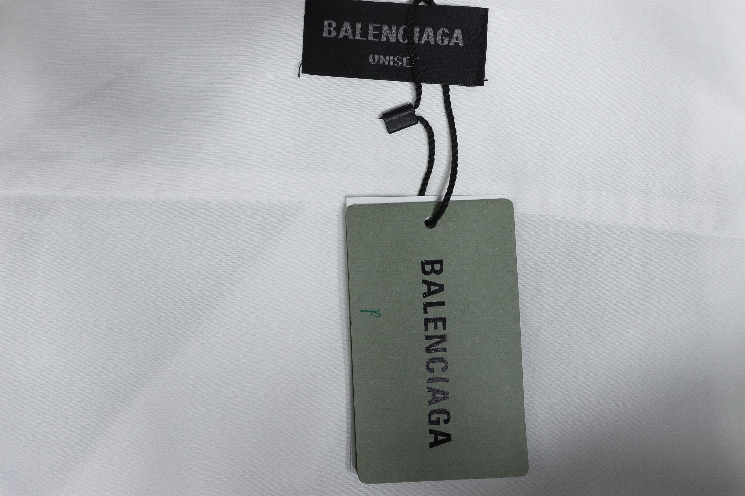 Balenciaga 24FW Blurred Coke Print Long Sleeve Shirt