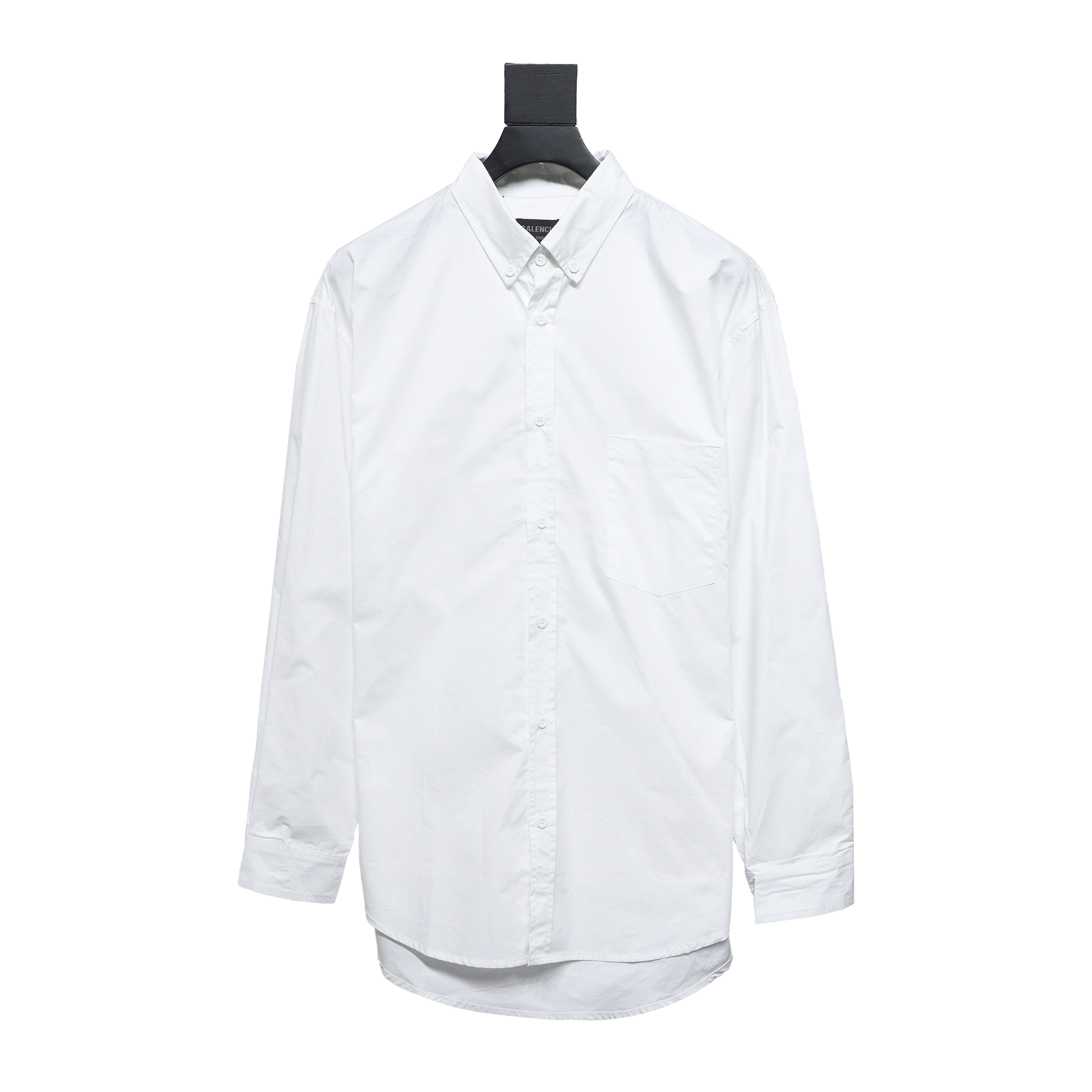 Balenciaga 24FW Blurred Coke Print Long Sleeve Shirt