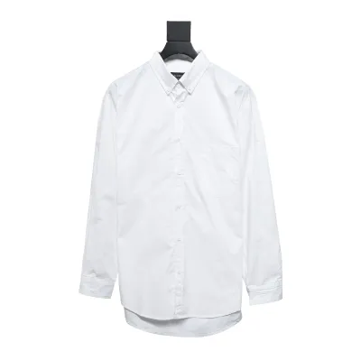 Balenciaga 24FW Blurred Coke Print Long Sleeve Shirt 01