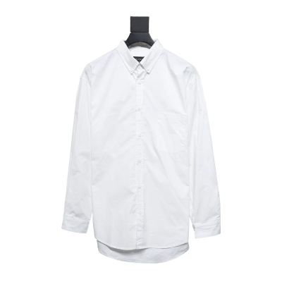 Balenciaga 24FW Blurred Coke Print Long Sleeve Shirt 01