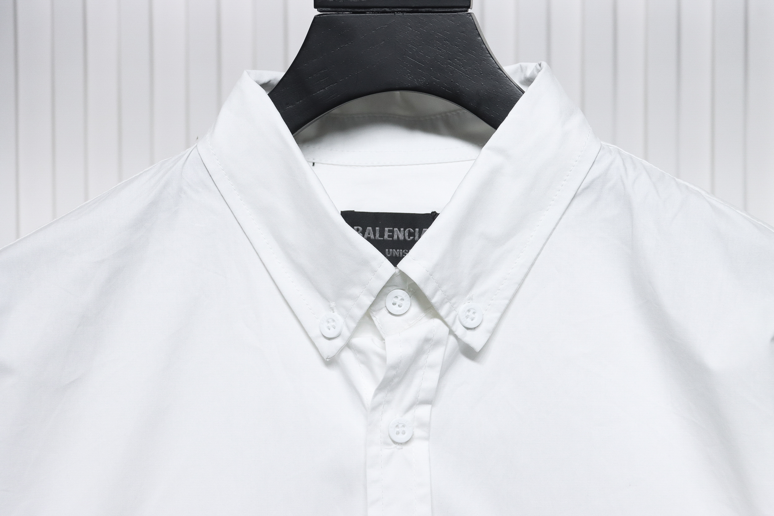 Balenciaga 24FW Blurred Coke Print Long Sleeve Shirt