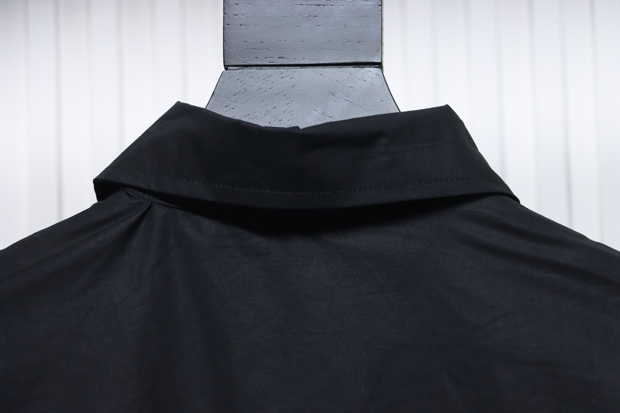 Balenciaga 24FW Hollow Flame Totem Print Long Sleeve Shirt