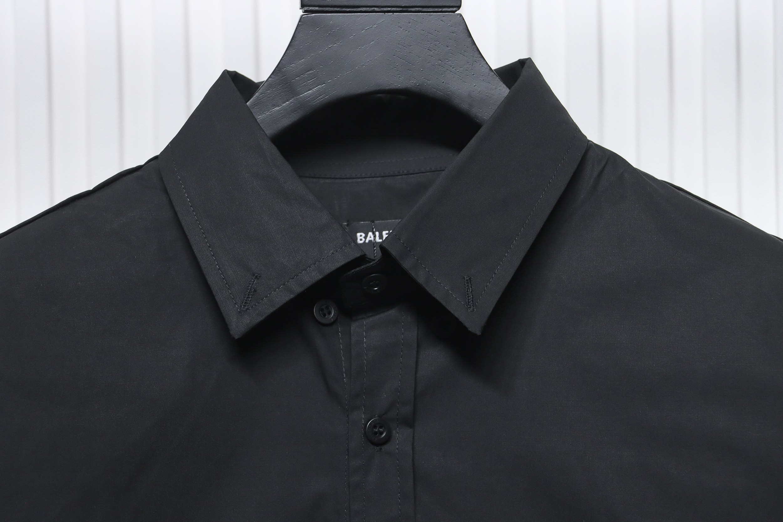 Balenciaga 24FW Lamination-Embroidered Coke Long-Sleeved Shirt