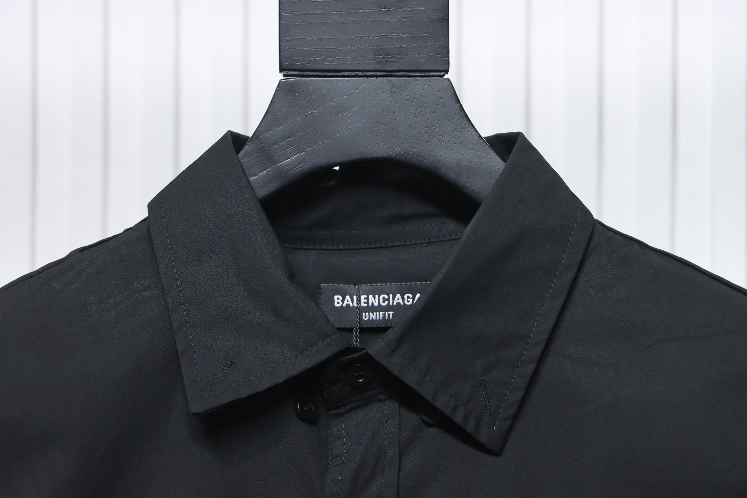 Balenciaga 24FW Red Phantom Print Long Sleeve Shirt Black