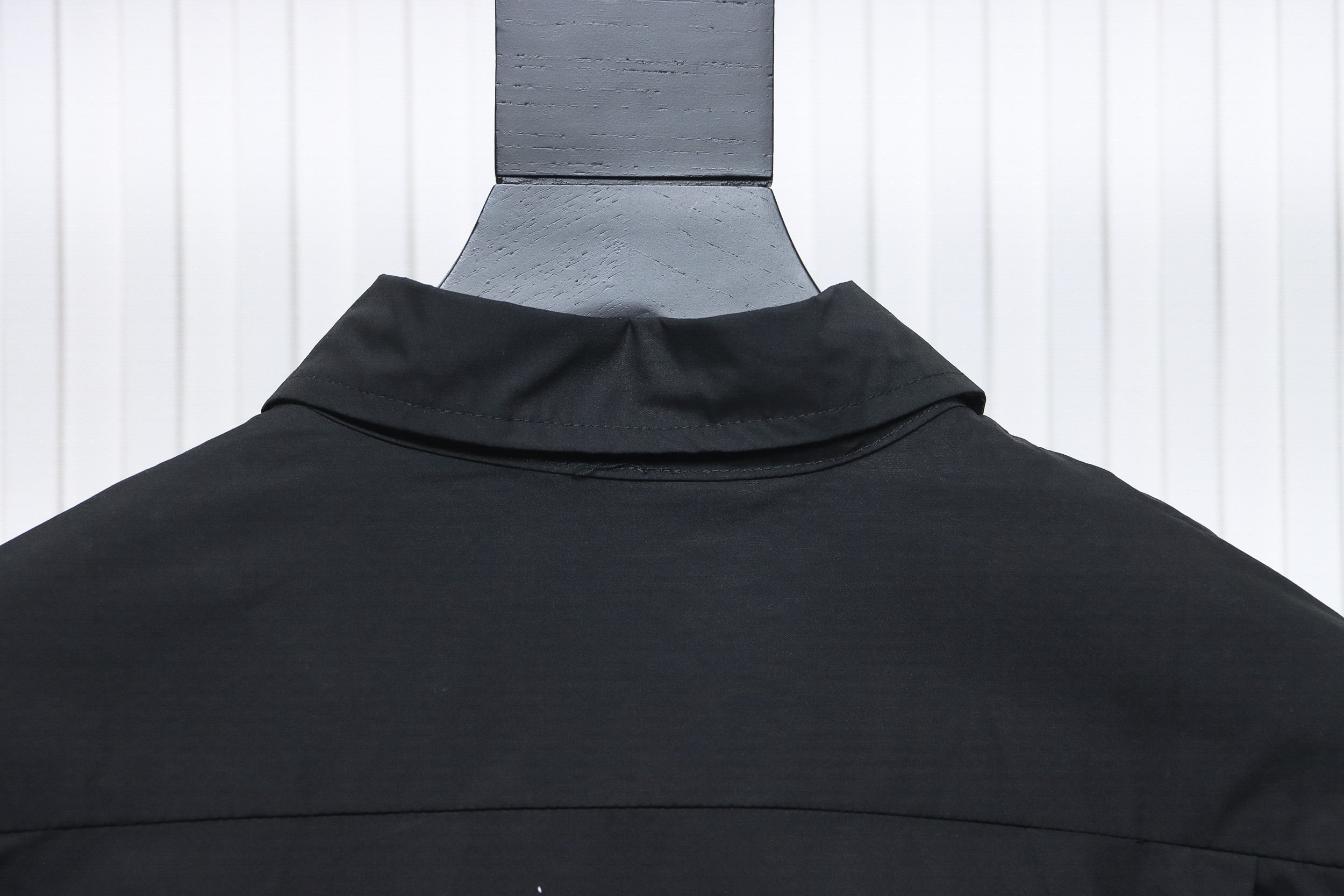 Balenciaga 24FW Red Phantom Print Long Sleeve Shirt Black