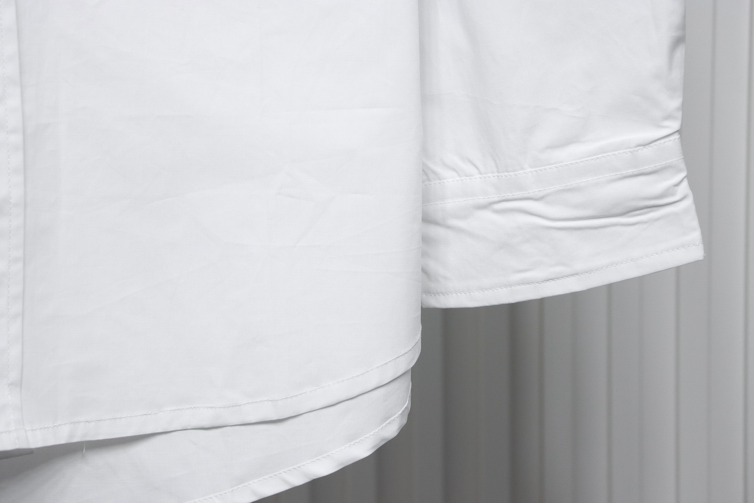 Balenciaga 24FW Red Phantom Print Long Sleeve Shirt White