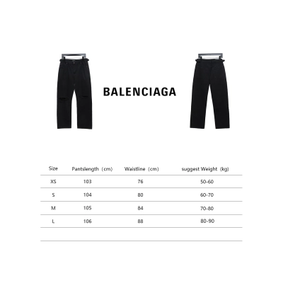 Balenciaga 24Fw Ripped Jeans 02
