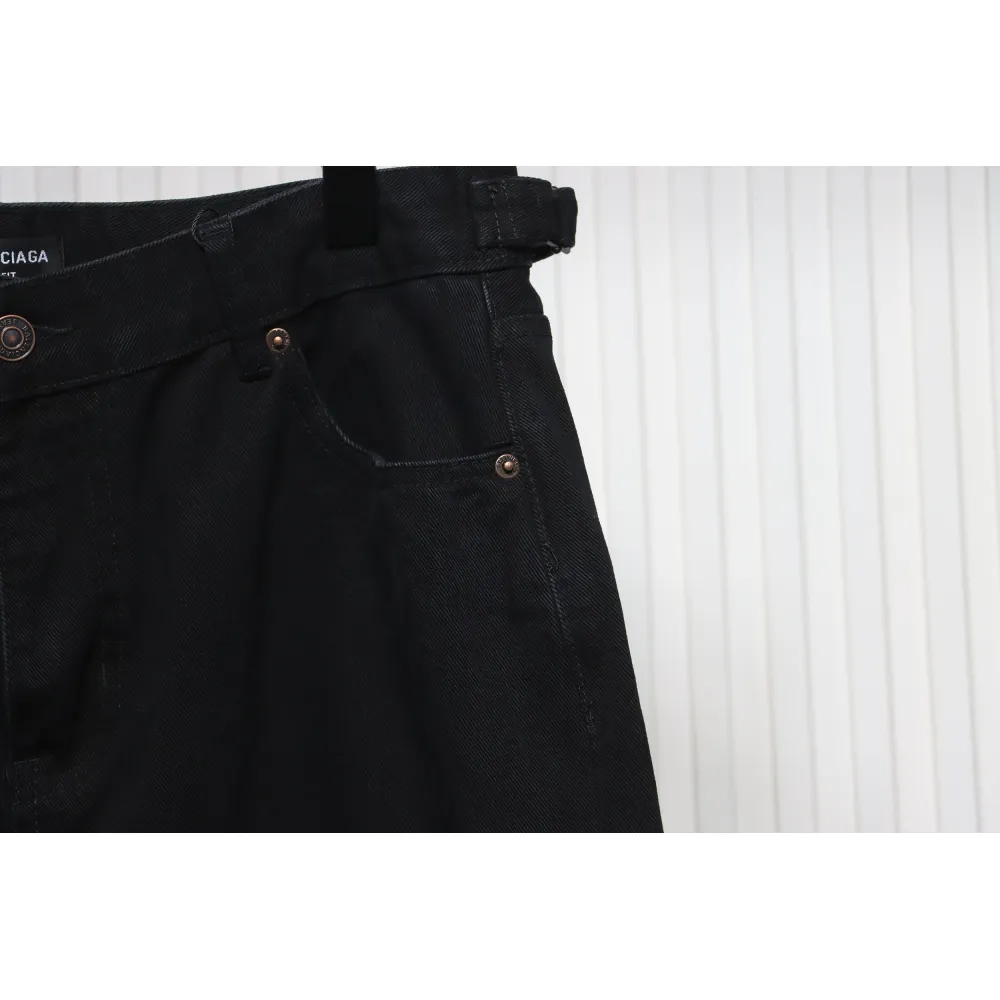 Balenciaga 24Fw Ripped Jeans