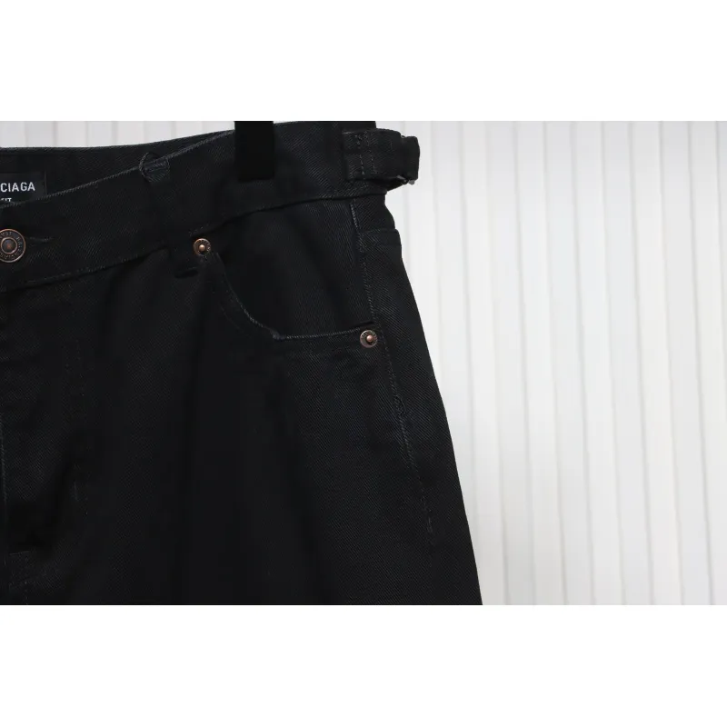 Balenciaga 24Fw Ripped Jeans