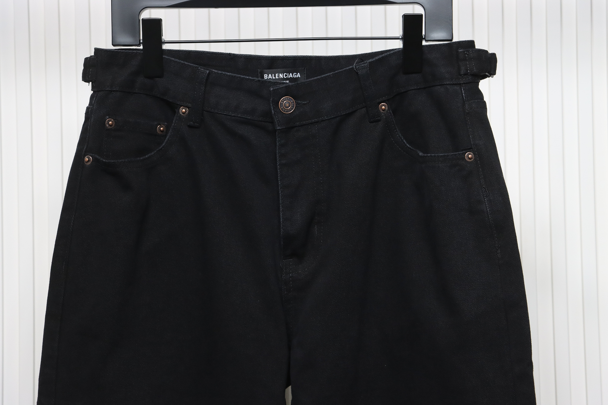 Balenciaga 24Fw Ripped Jeans