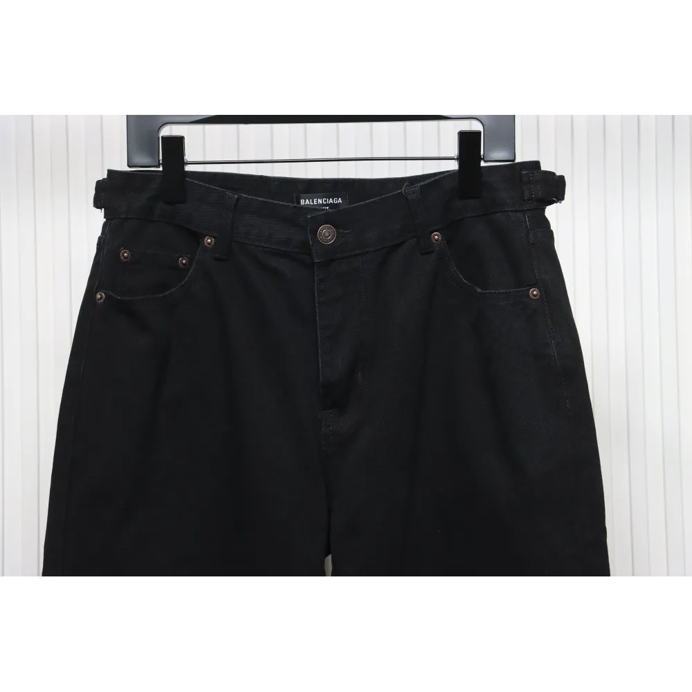 Balenciaga 24Fw Ripped Jeans