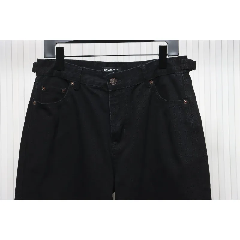 Balenciaga 24Fw Ripped Jeans