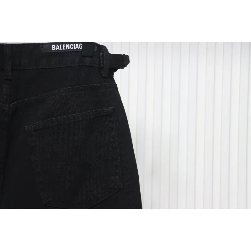 Balenciaga 24Fw Ripped Jeans