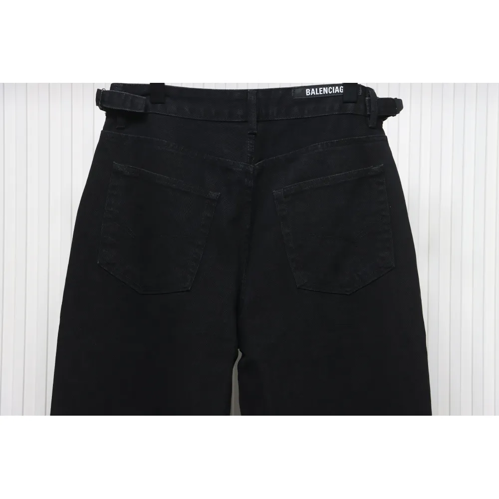 Balenciaga 24Fw Ripped Jeans