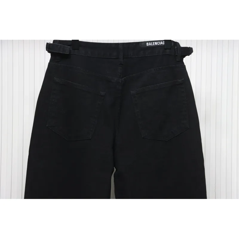 Balenciaga 24Fw Ripped Jeans