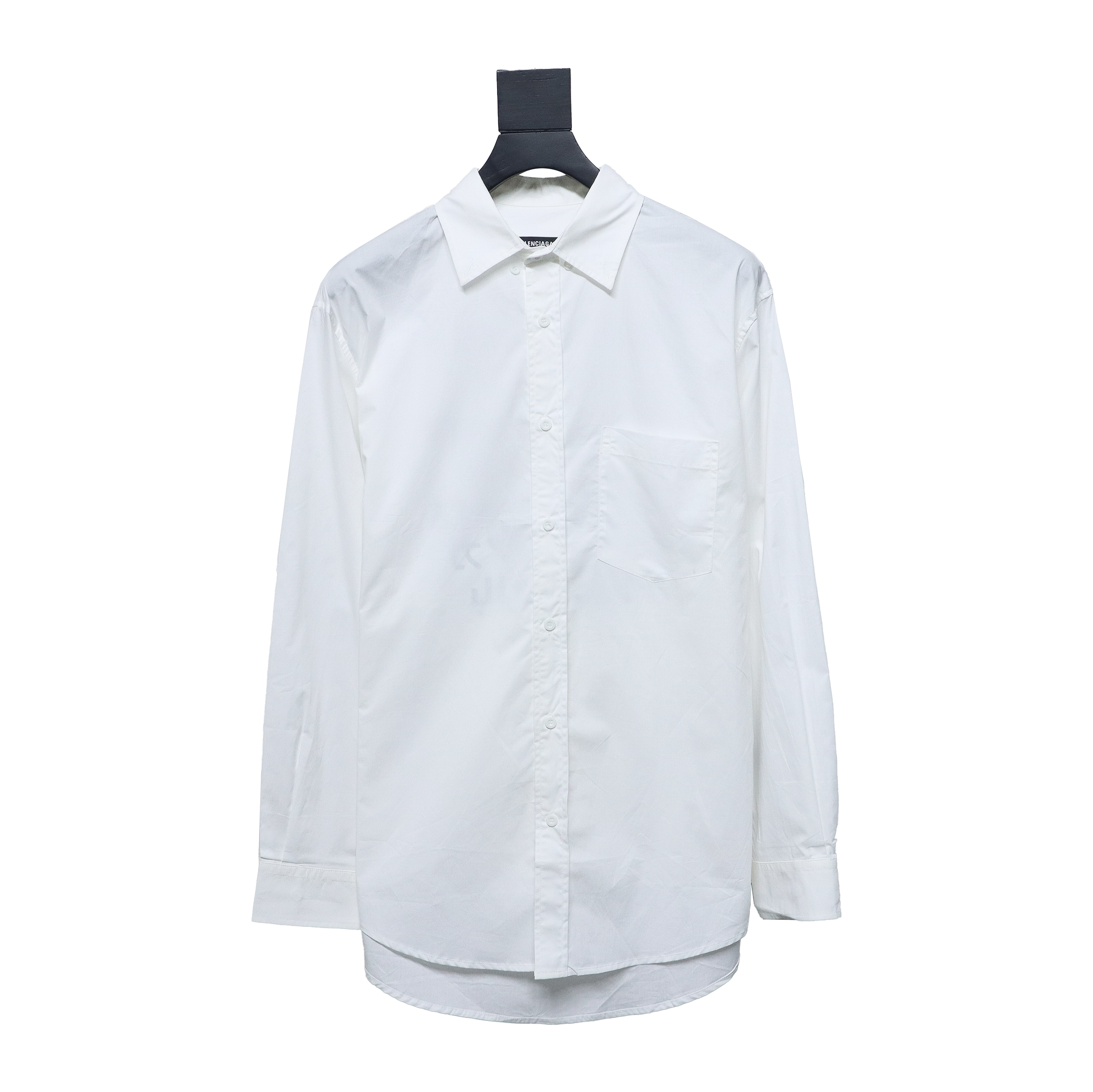 Balenciaga 24FW Seven Languages Print Long Sleeve Shirt