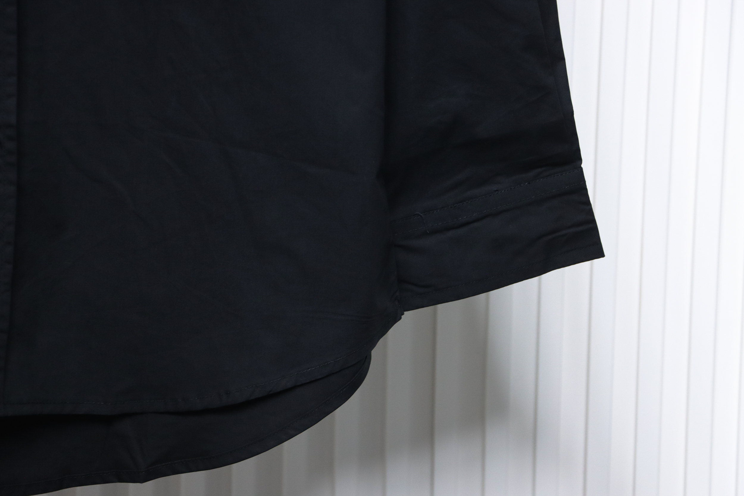 Balenciaga 24FW Yellow Tape Print Long Sleeve Shirt