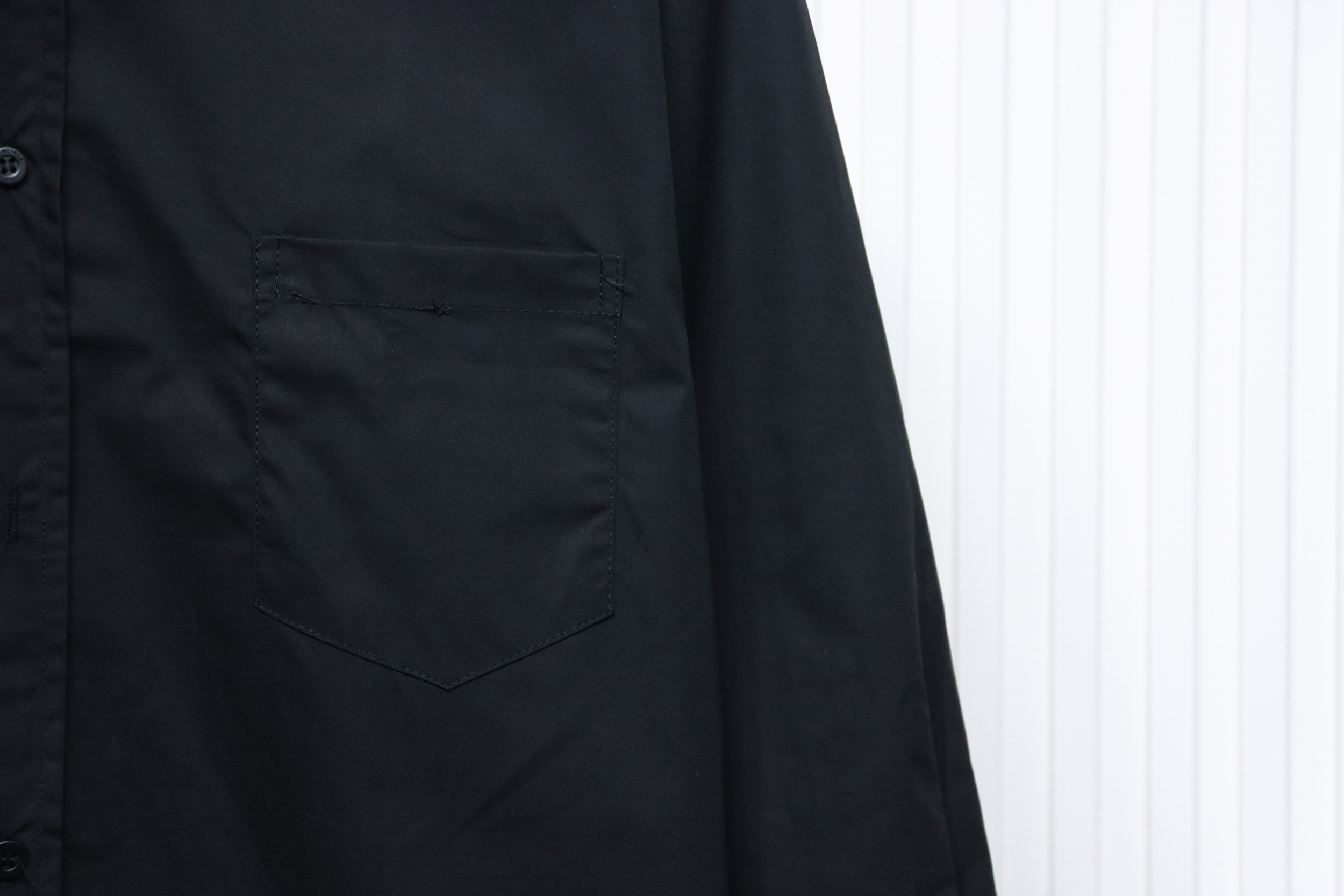 Balenciaga 24FW Yellow Tape Print Long Sleeve Shirt