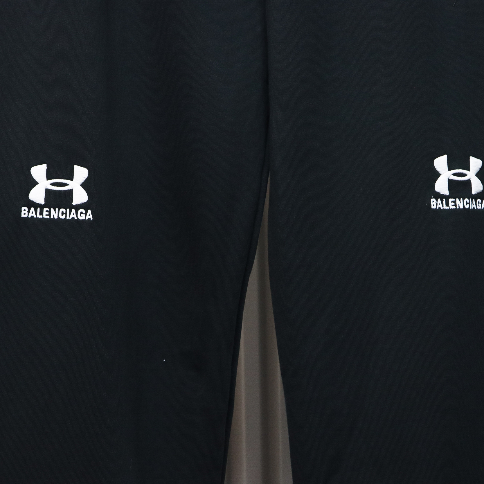 Balenciaga 24S Logo Embroidered Under Armour Trousers