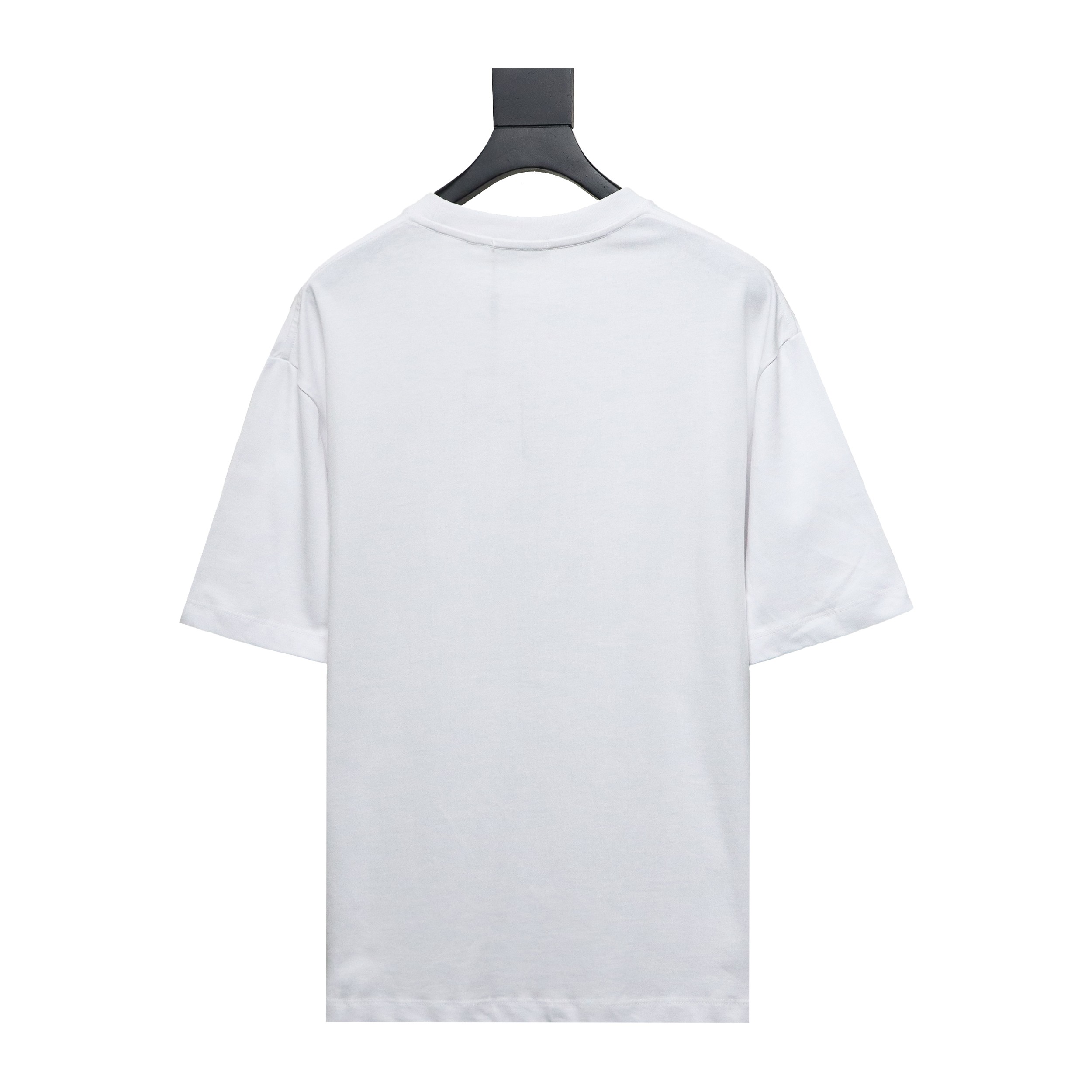 Balenciaga 24ss 3D Letter Print Short Sleeves White