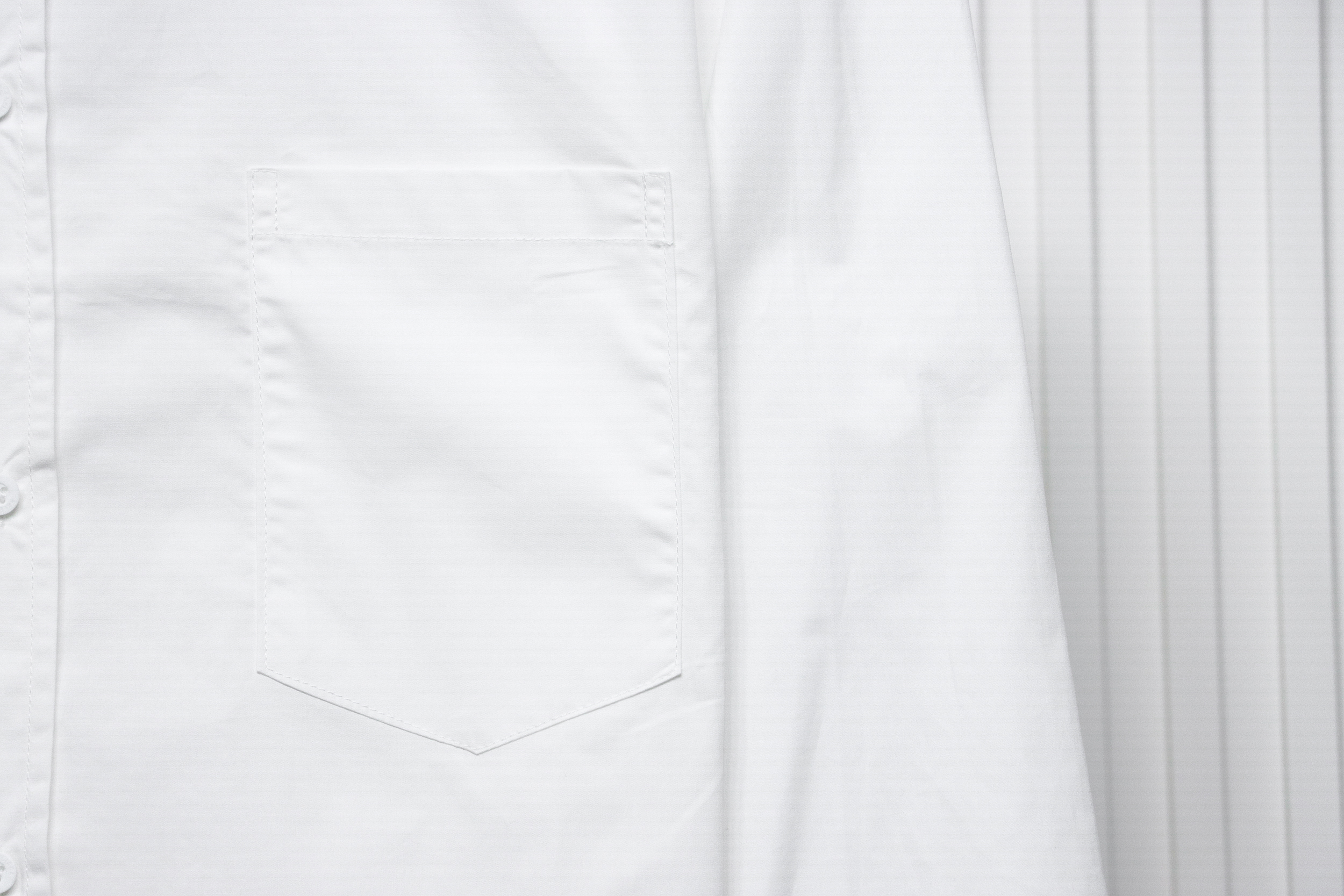 Balenciaga 24ss Back Lettering Print Shirt White