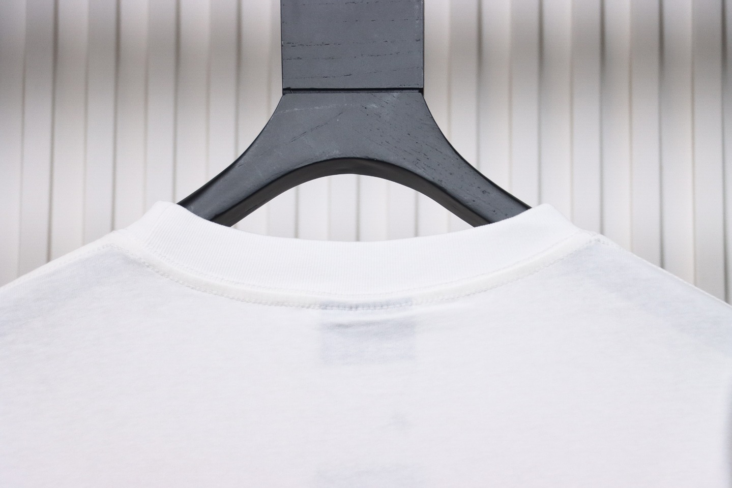 Balenciaga 24SS Beach Painting Night Scene Print Long Sleeve T-shirt White