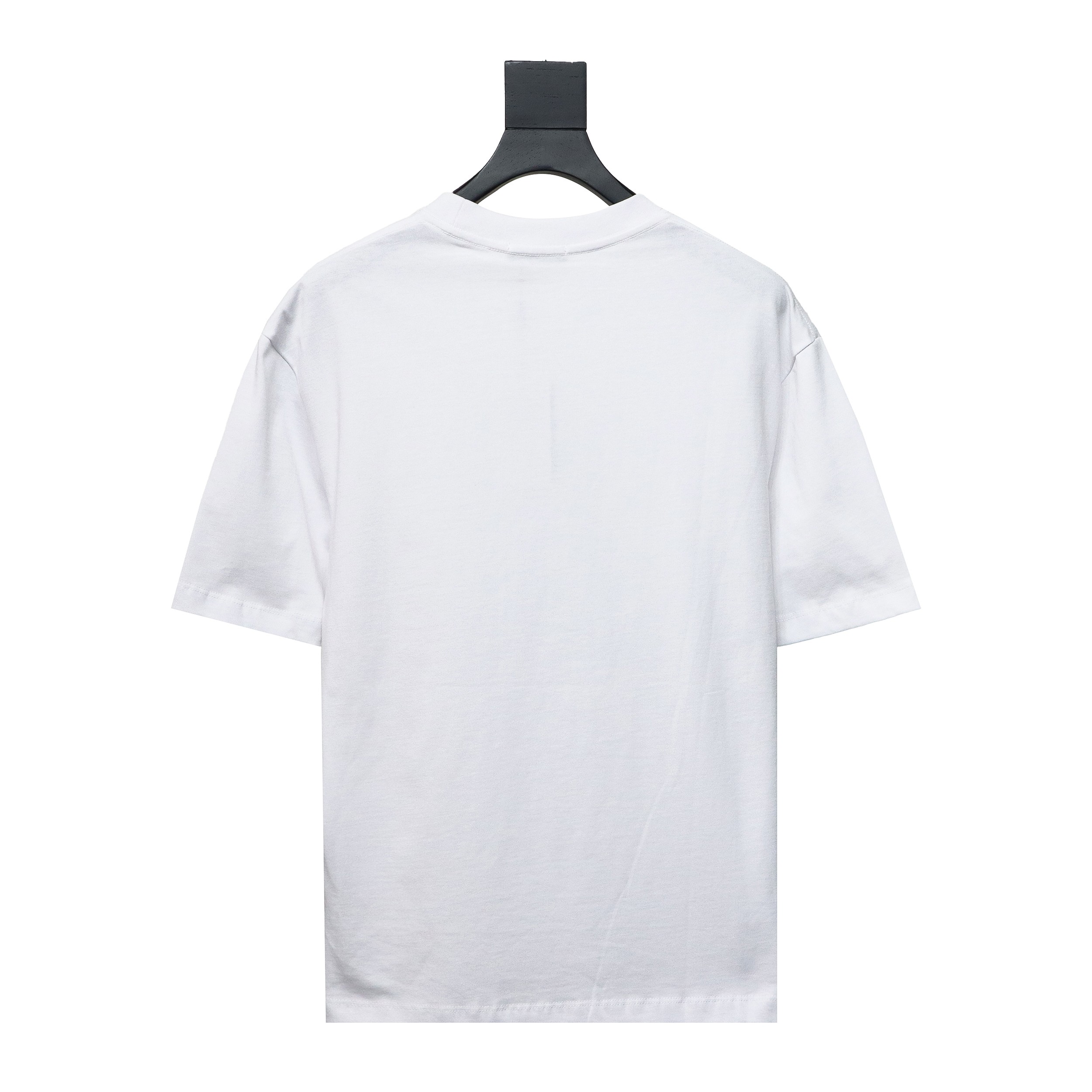 Balenciaga 24ss Colorful Letter Logo Foam Print Short Sleeves White