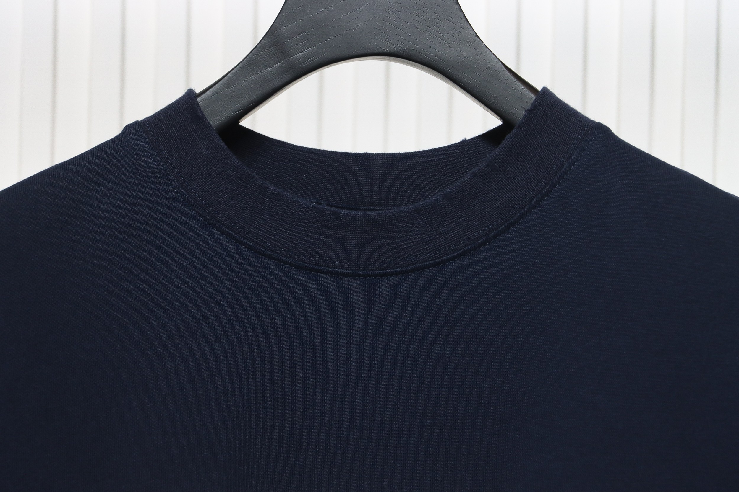 Balenciaga 24ss Cracked Letter Print Short Sleeves