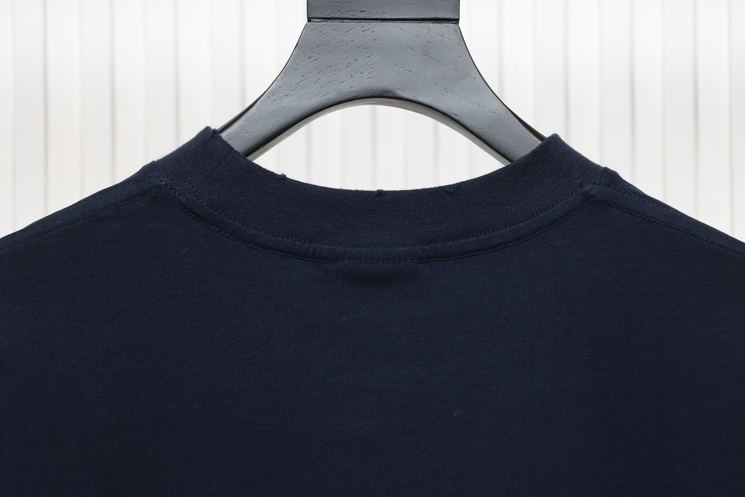 Balenciaga 24ss Cracked Letter Print Short Sleeves