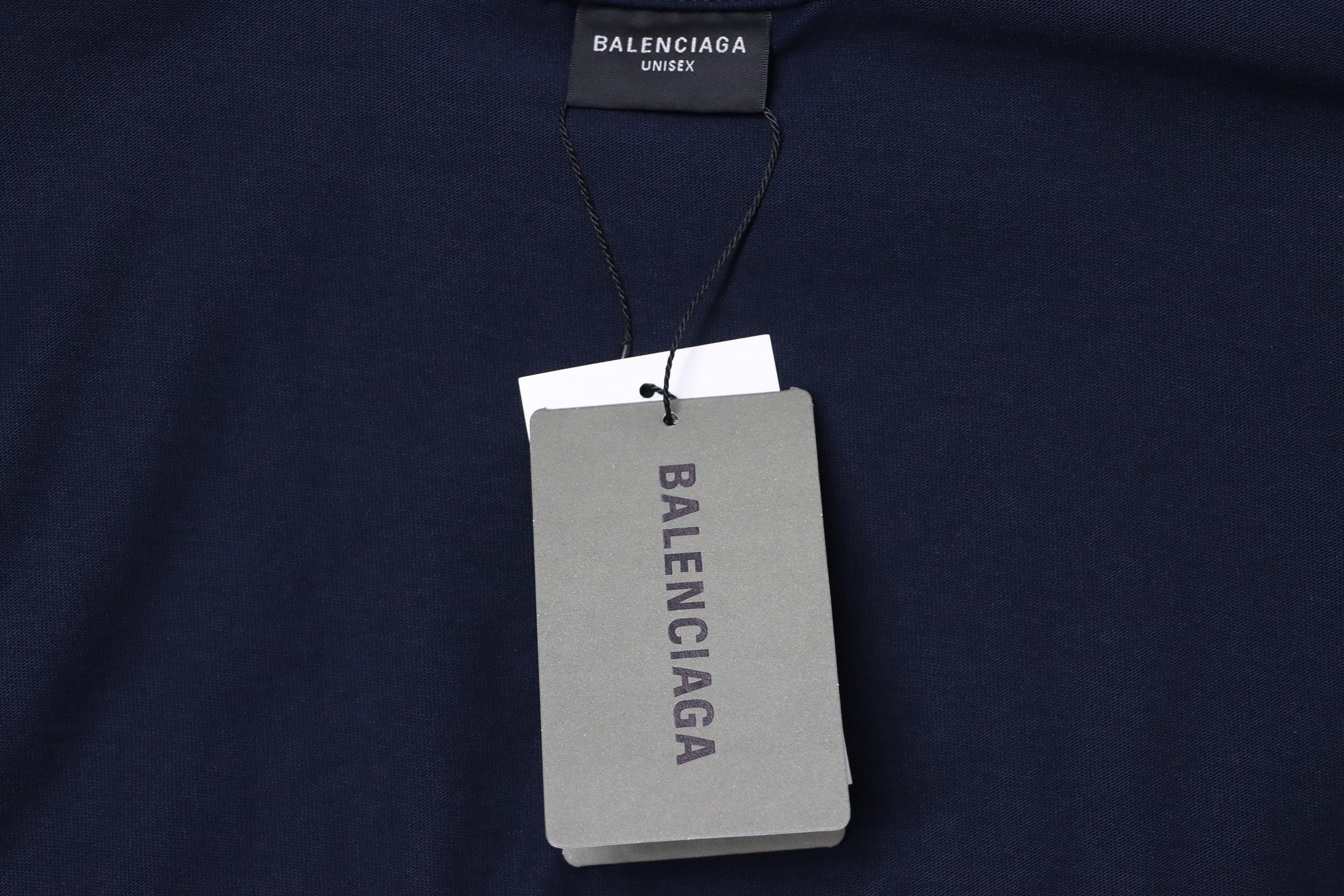 Balenciaga 24ss Cracked Letter Print Short Sleeves