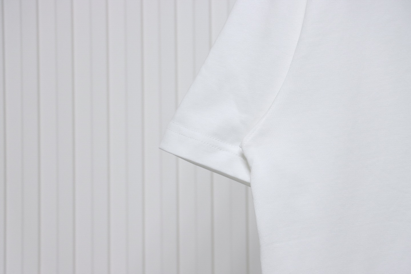 Balenciaga 24ss Gathering Print Back Tape Printed Short Sleeves