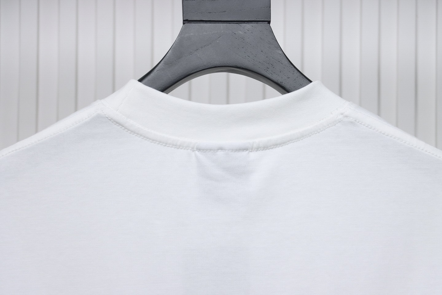 Balenciaga 24ss Gathering Print Back Tape Printed Short Sleeves