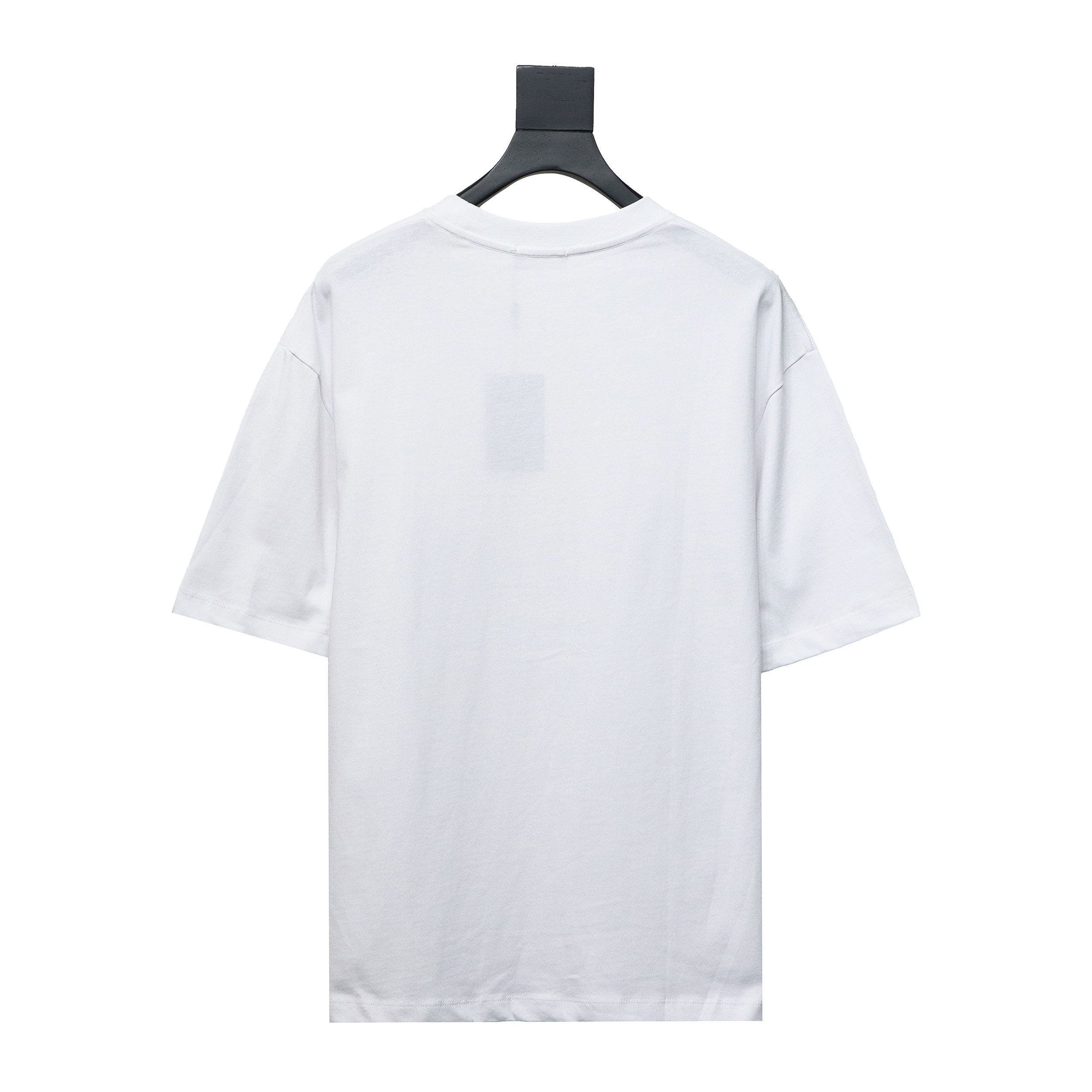 Balenciaga 24ss Letter Logo Print Short Sleeves White