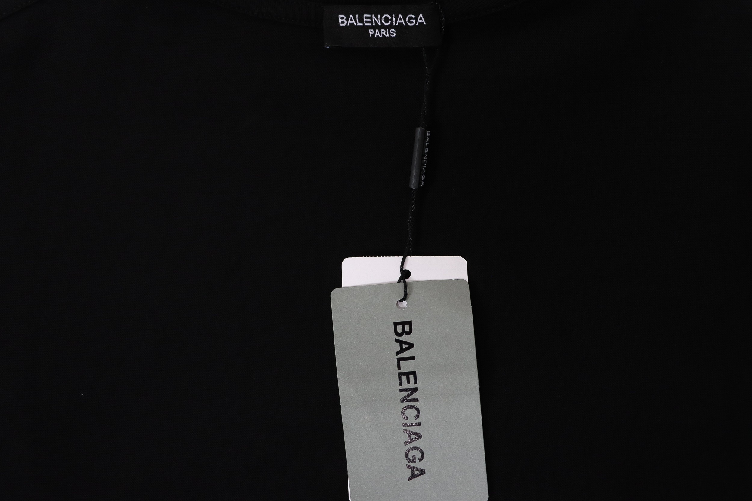 Balenciaga 24ss Network Loading 404 Printed Short Sleeves Black