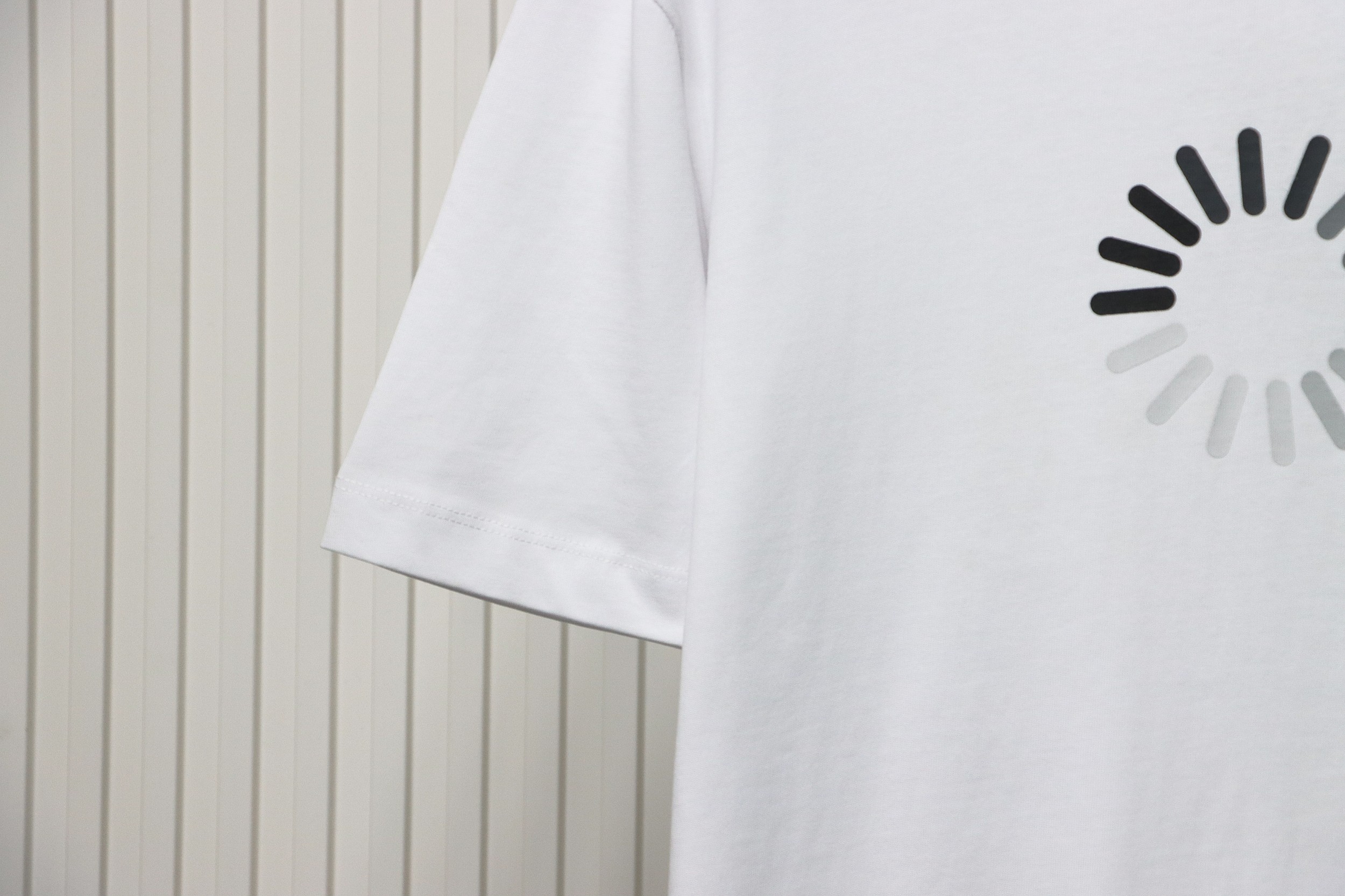 Balenciaga 24ss Network Loading 404 Printed Short Sleeves White